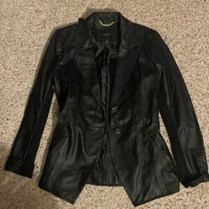MARC NEW YORK Black Leather Jacket